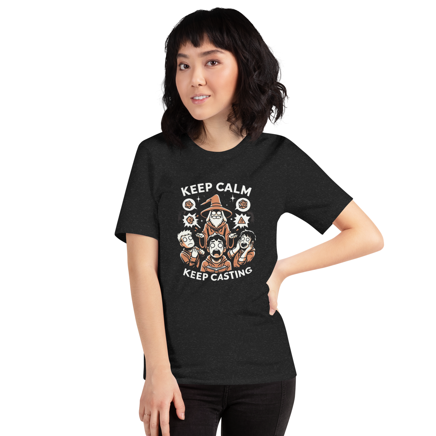 Keep Casting Unisex t-shirt