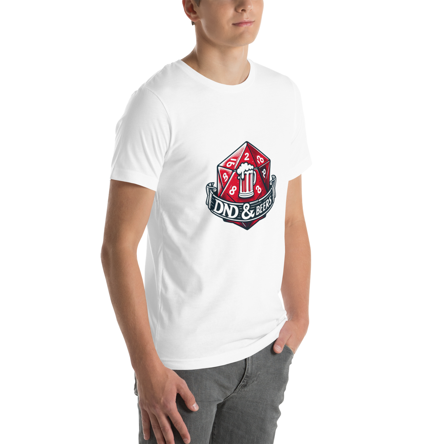 DnD&Beers Logo Unisex t-shirt