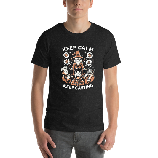 Keep Casting Unisex t-shirt