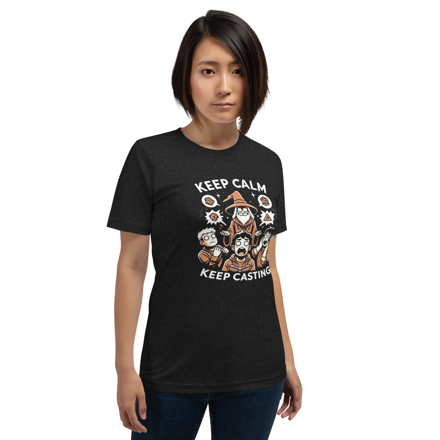 Keep Casting Unisex t-shirt