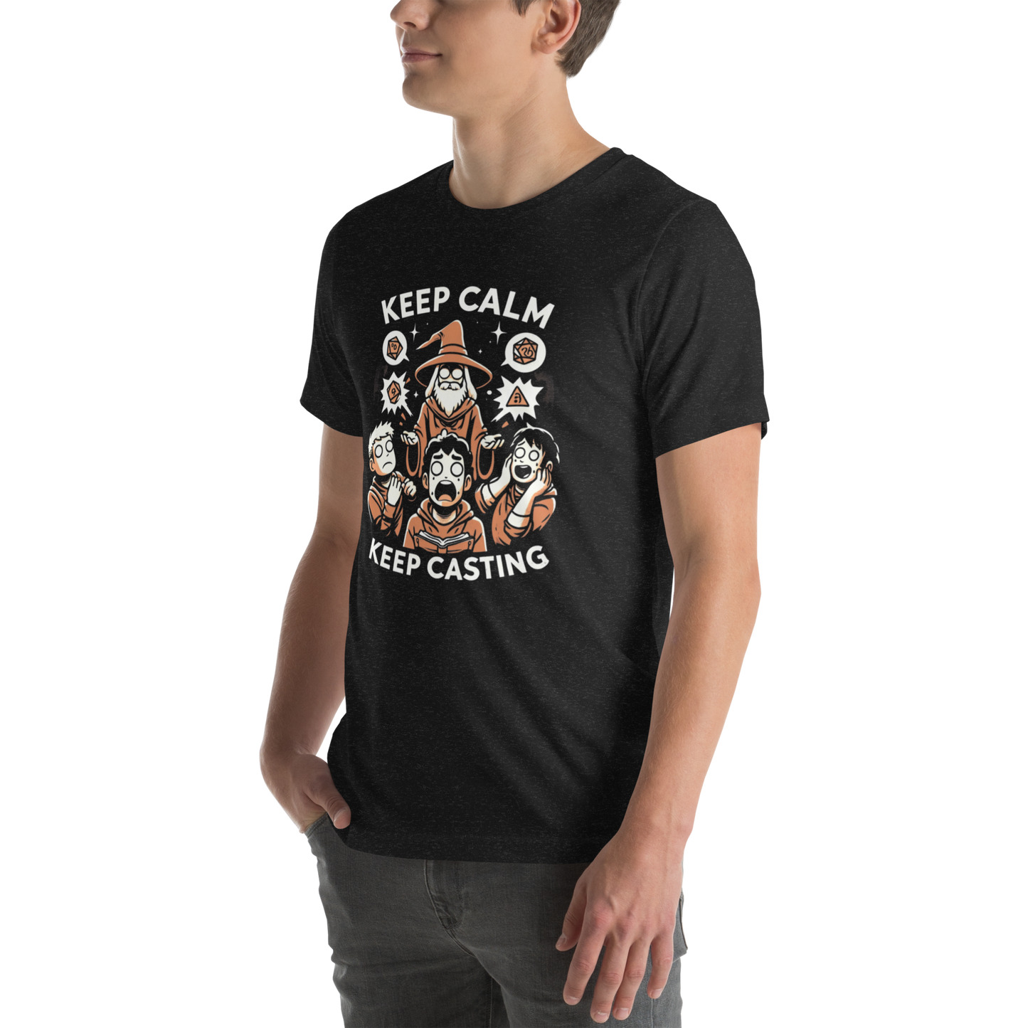 Keep Casting Unisex t-shirt