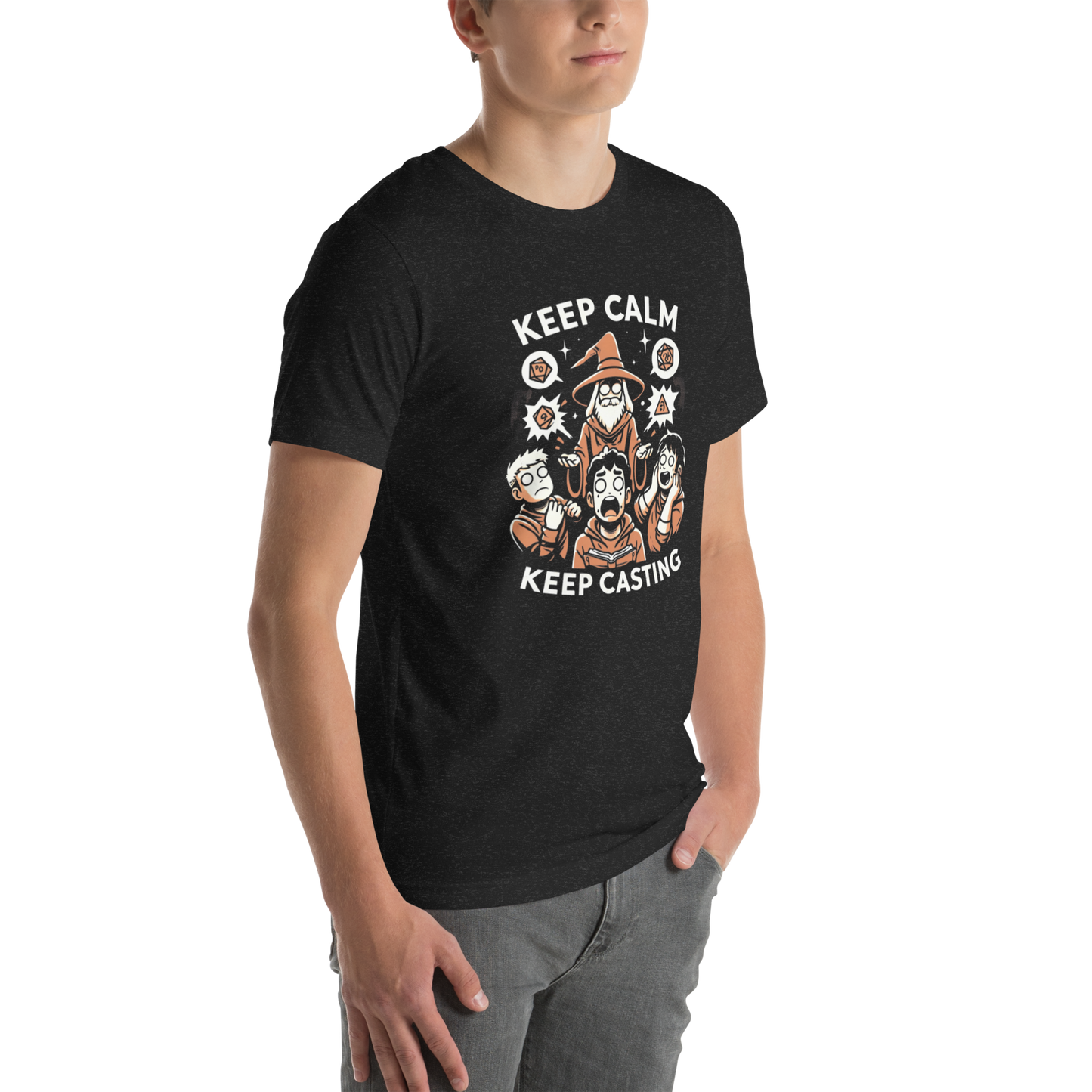 Keep Casting Unisex t-shirt