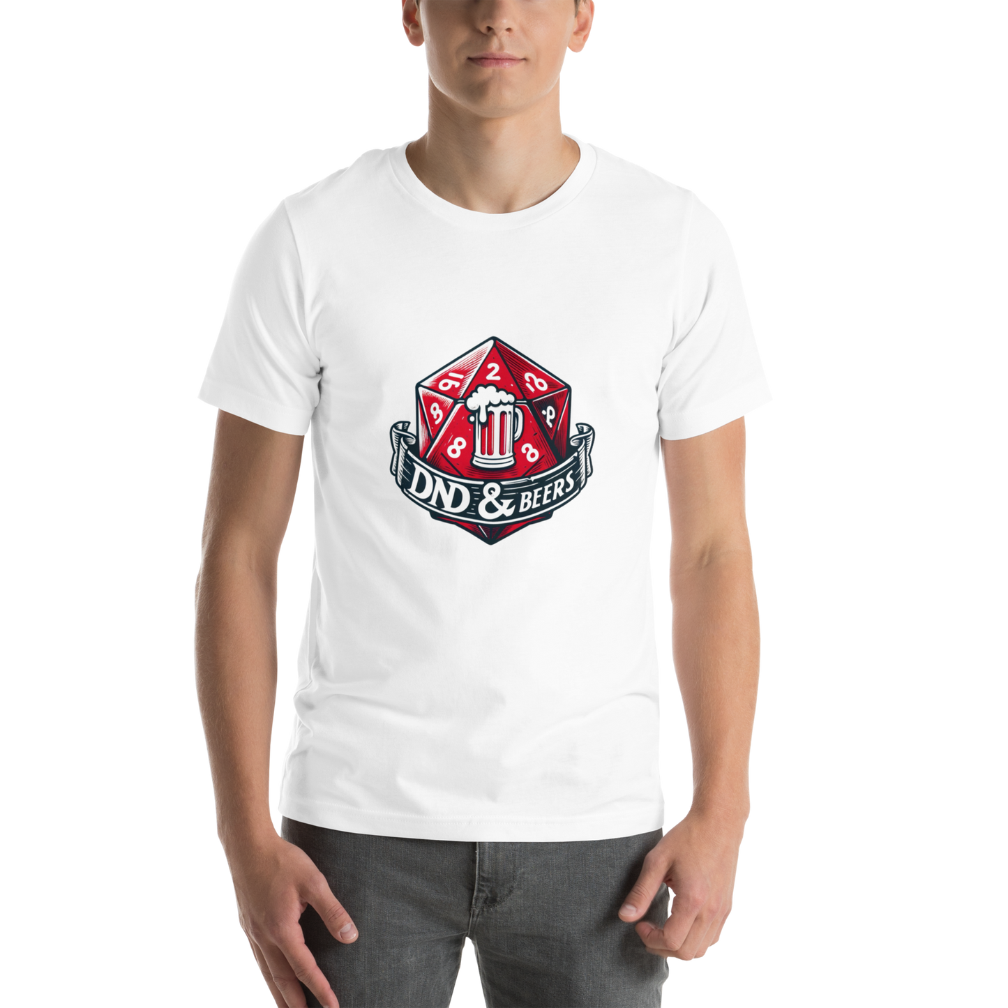 DnD&Beers Logo Unisex t-shirt