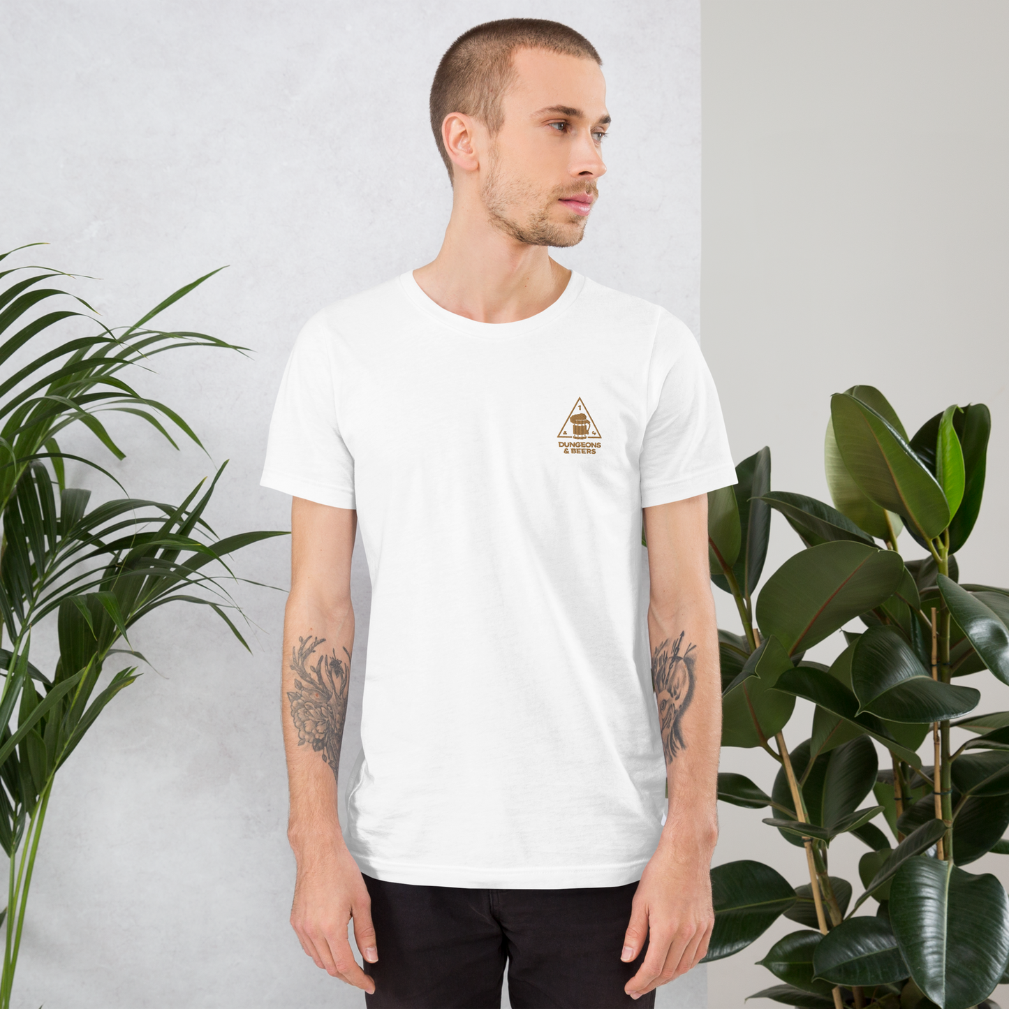 D&B Embroidered Logo Unisex T-shirt
